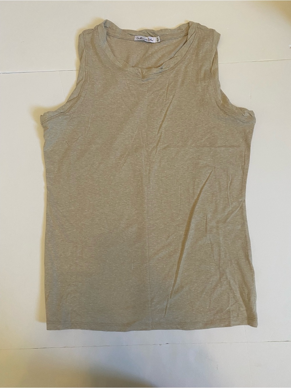 Sleeveless Women's Tank Top in Olive by COTTON ON